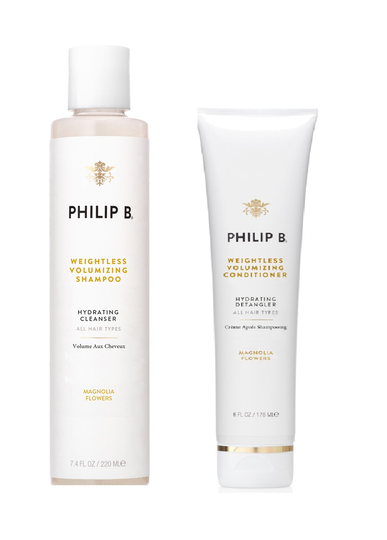 Philip B - Weightless Volumizing Shampoo 220 ml + Philip B - Weightless Volumizing Conditioner 178 ml