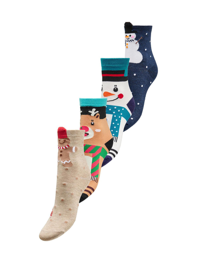 Kogxia multi xmas -sukat 4-pack