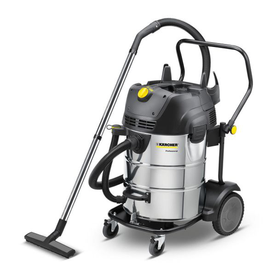 Kärcher Professional NT 75/2 Tact² Me Tc Märkä- ja kuivaimuri 2760 W