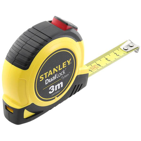 STANLEY Tylon Dual Lock Mittanauha 3 metriä