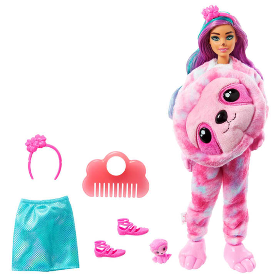Barbie - Cutie Reveal Dreamland Fantasy Series - Sloth (HJL59)