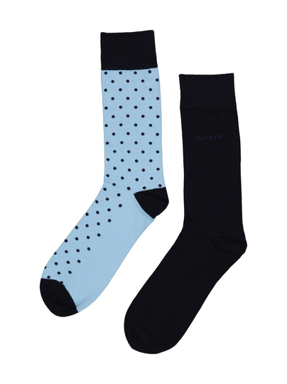 Solid and dot -sukat 2-pack
