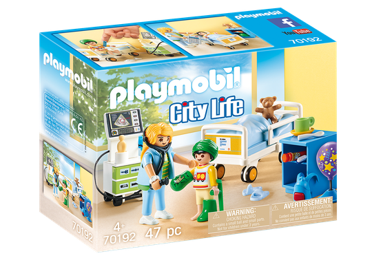 Playmobil - Children's Hospital Room (70192)