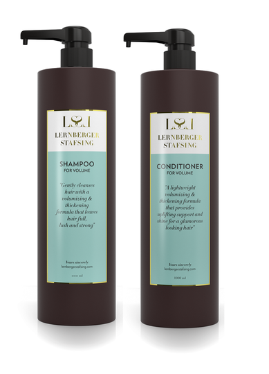 Lernberger Stafsing - Shampoo For Volume 1000 ml + Lernberger Stafsing - Conditioner For Volume 1000 ml