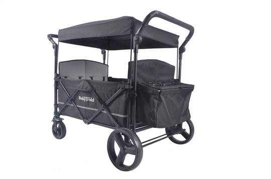 Babytrold - Fun Trolley for 4 children - Black