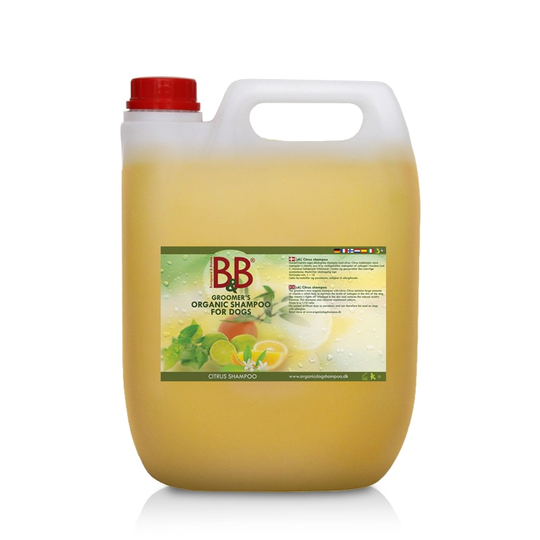 B&B - Organic citrus shampoo for dogs 5000ml - (00105)