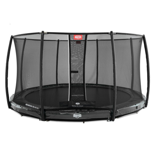 BERG - InGround Champion 330 Trampoline + Deluxe Safety Net - Grey (35.41.91.02)
