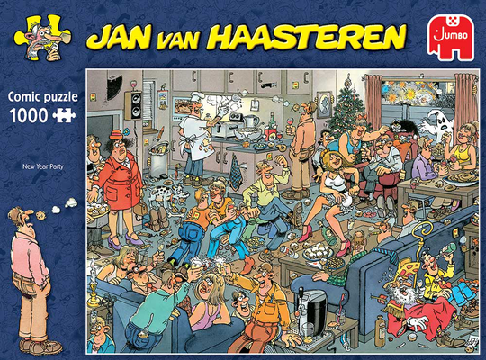 Jan Van Haasteren - New Year Party - 1000 Piece Puzzle (82039)