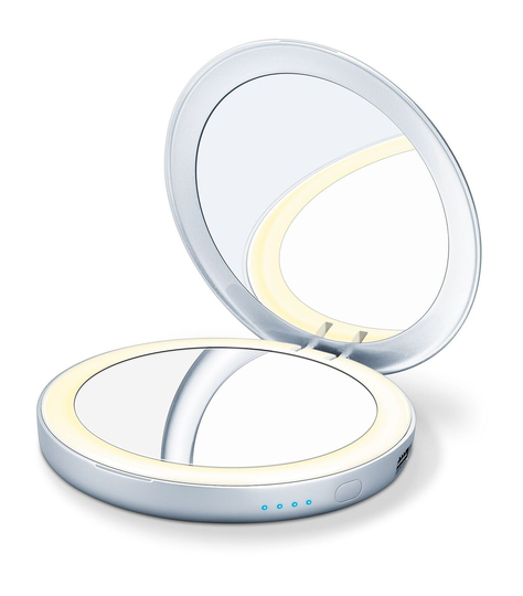 Beurer - BS39 Illuminated Cosmetics Mirror&Powerbank - 3 Years Warranty - E