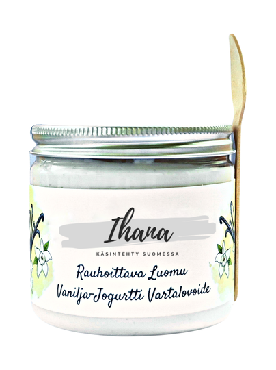 Ihana rauhoittava luomu vanilja-jogurtti vartalovoide 200ml