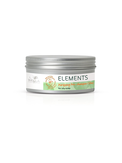 Elements purifying pre-shampoo clay -savihoito 250 ml
