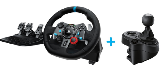 Logitech G29 Driving Force ratti + Driving Force Shifter Bundle PS3/PS4