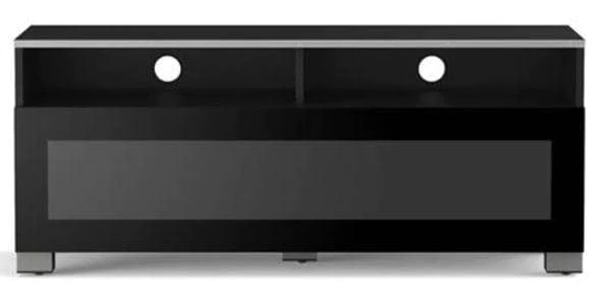 Meliconi MyTV Stand 12040H laitetaso lasiovella, musta