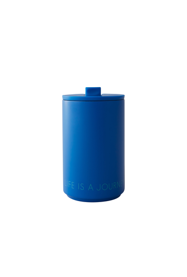 Design Letters - Thermo/Insulated Cup - Cobalt blue