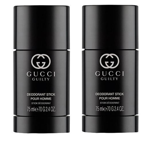 Gucci - 2 x Guilty Parfum Pour Homme Deodorant Stick 75 ml