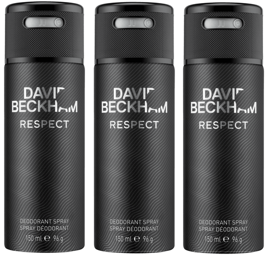 David Beckham - 3x Respect Deo Spray