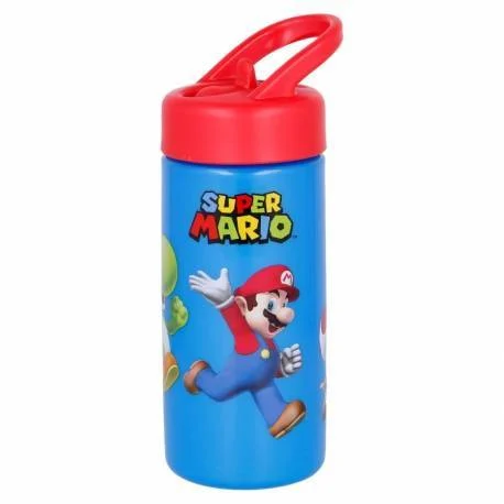 Euromic - Super Mario sipper water bottle, 410ml (088808718-21401)