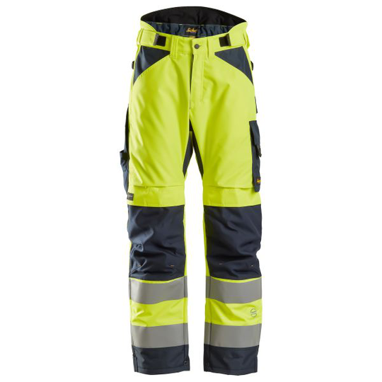Snickers 6639 AllroundWork Toppahousut huomiokeltainen, laivastonsininen XS