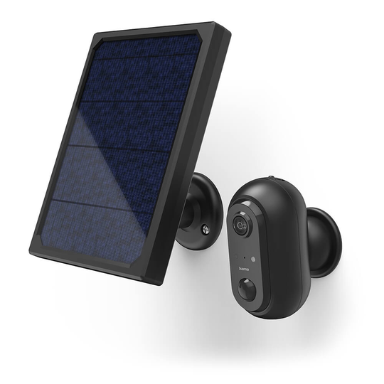 Hama - Light and Motion Solar Surveillance Camera - Wi-Fi