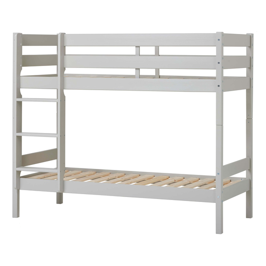 Hoppekids - ECO Comfort bunk bed 90x200 cm, Dove Grey + ECO Comfort Slats 90x200 cm