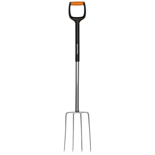 Fiskars Xact Kompostitalikko L, teräs/kuitukomponentti, 4-piikkinen