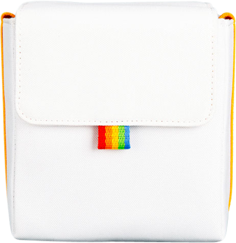 Polaroid - Now Bag For Poloraid Camera - White/Yellow