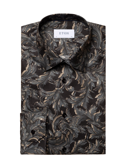 Slim fit signature twill -kauluspaita