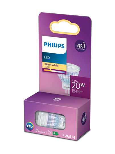 Led spot 20w gu4 warm white -spottilamppu