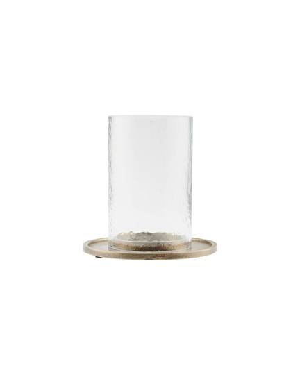 House Doctor - Cylo Candle Sand H15,5 cm - Antique brass (258740001)