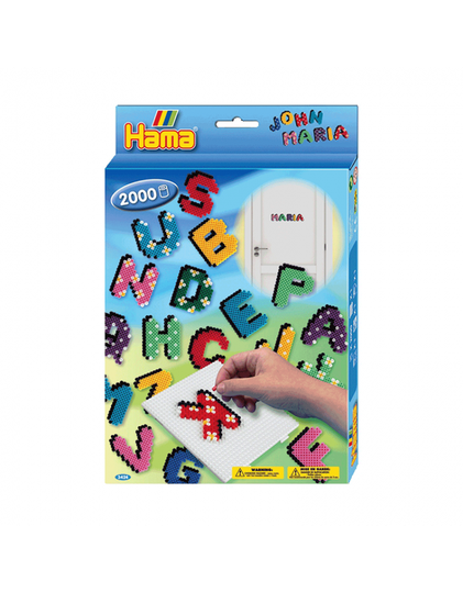 HAMA - Midi Beads - Gift Box Letters (383424)