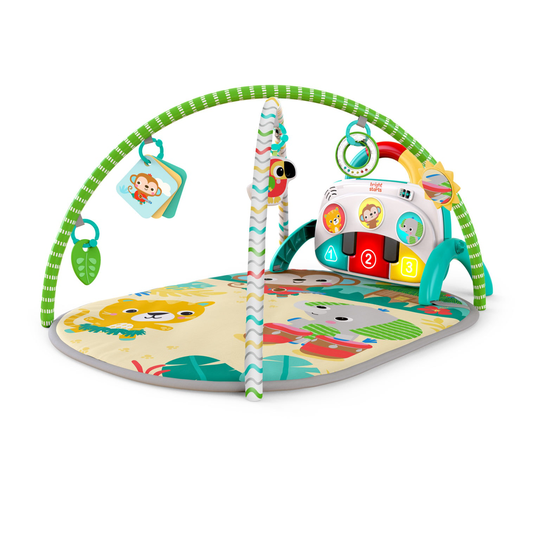 Bright Starts - 4-in-1 Groovin’ Kicks Piano&Drum Kick Gym (12612)