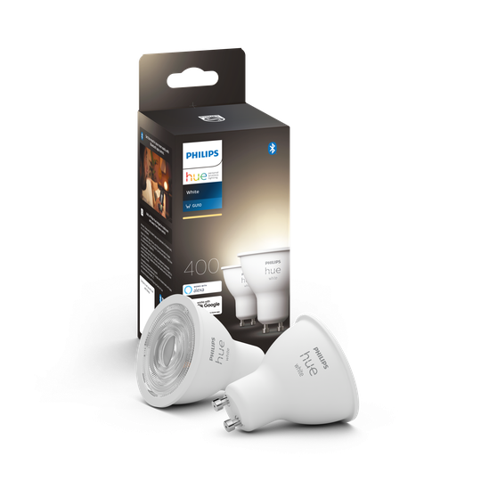 Philips Hue - Dual Pack GU10 - Warm White - Bluetooth