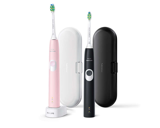Philips - ProtectiveClean 4300 Sonicare - Electric Toothbrush HX6800/35 DUO