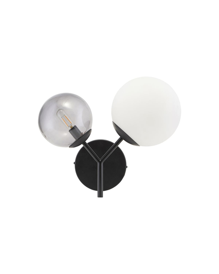 House Doctor - Twice Wall Lamp - Black (203970128)
