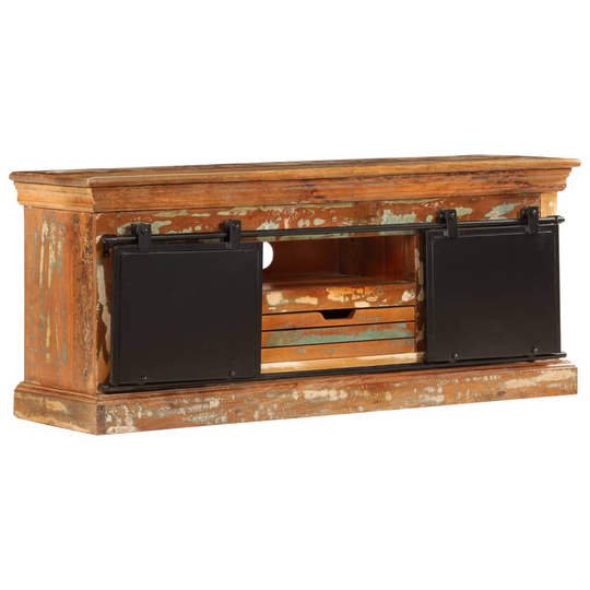 vidaXL TV-taso 110x30x45 cm kierrätetty puu