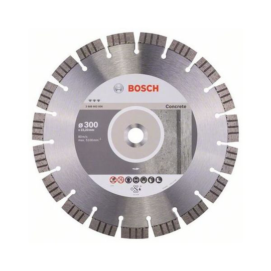 Bosch Best for Concrete Timanttikatkaisulaikka 300x22,23mm