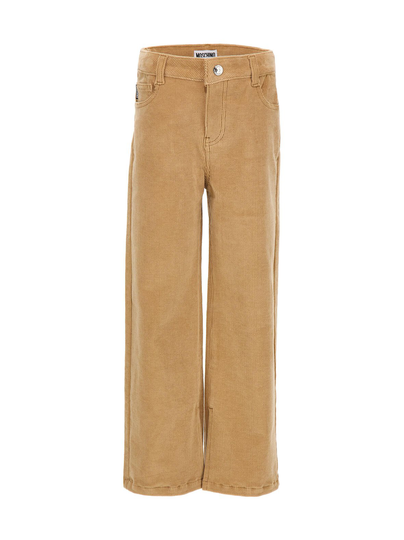 Wide leg cord -housut