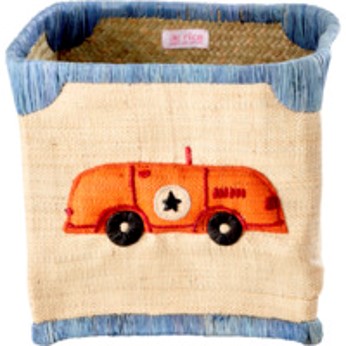 Rice - Raffia Baskets - Car Small