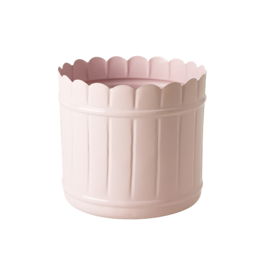 Rice - Metal Flower Pots - Large Pink