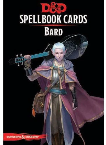 Dungeons&Dragons - 5th Edition - Spell Deck Bard (128 cards) (D&D)