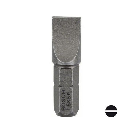 Bosch S Ruuvikärjet S1,6x8,0 3kpl 25mm