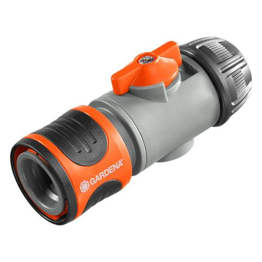 Gardena 2942 Letkuliitin sisältää säätöventtiilin, 13 mm