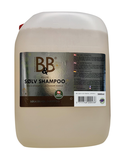 B&B - Organic shampoo with colloidal silver for dogs 5000ml - (9059)