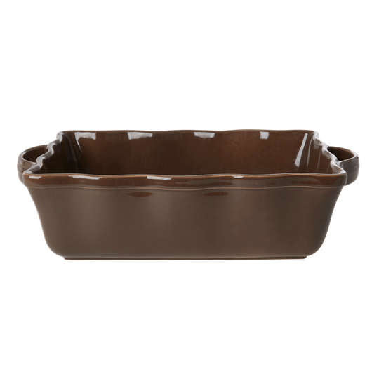 Rice - Stoneware Oven Dish Brown