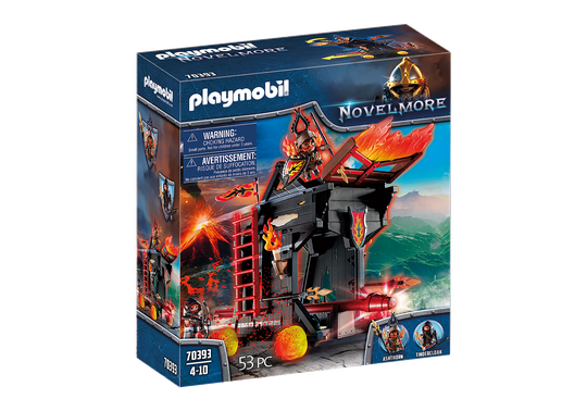Playmobil - Burnham Raiders - Fire Attack Tower (70393)