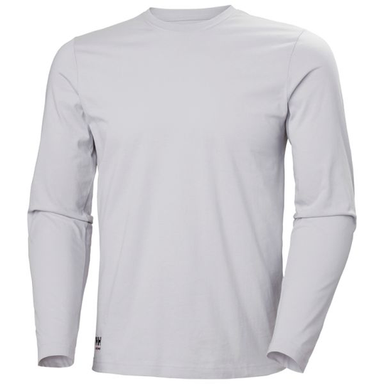 Helly Hansen Workwear Manchester 79169_910 Pitkähihainen paita vaaleanharmaa 2XL