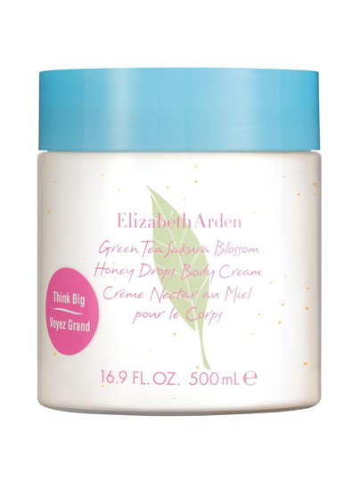 Green tea sakura blossom honey drops body cream -vartalovoide 500 ml