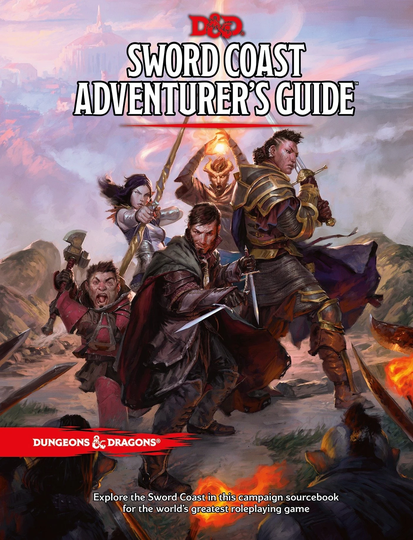 Dungeons&Dragons - Role Play - 5th Edition Sword Coast Adventurer's Guide (D&D)