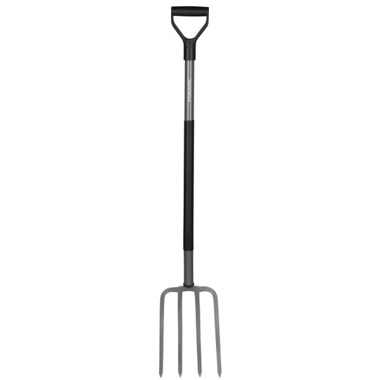 Fiskars Ergonomic Talikko metallivarrella, 4-piikkinen