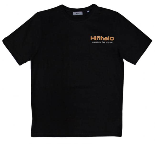 Hifitalo T-paita "unleash the music" (koko S)